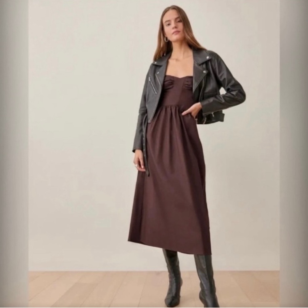 Reformation Buckley Midi Dress ~ Size 2